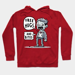 Free hugs and bites - Zombie Hoodie